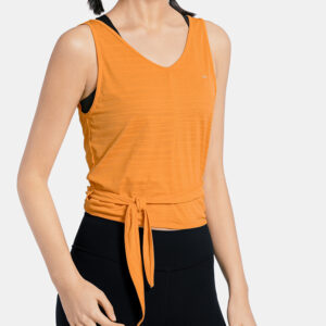Slim Short Yoga Wear Women's Gym Blouse Sleeveless Running Sports Vest Light And Breathable Top