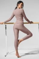 Modal Zip Long Sleeve Top