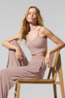 Barely-There Lounge Flare Pants
