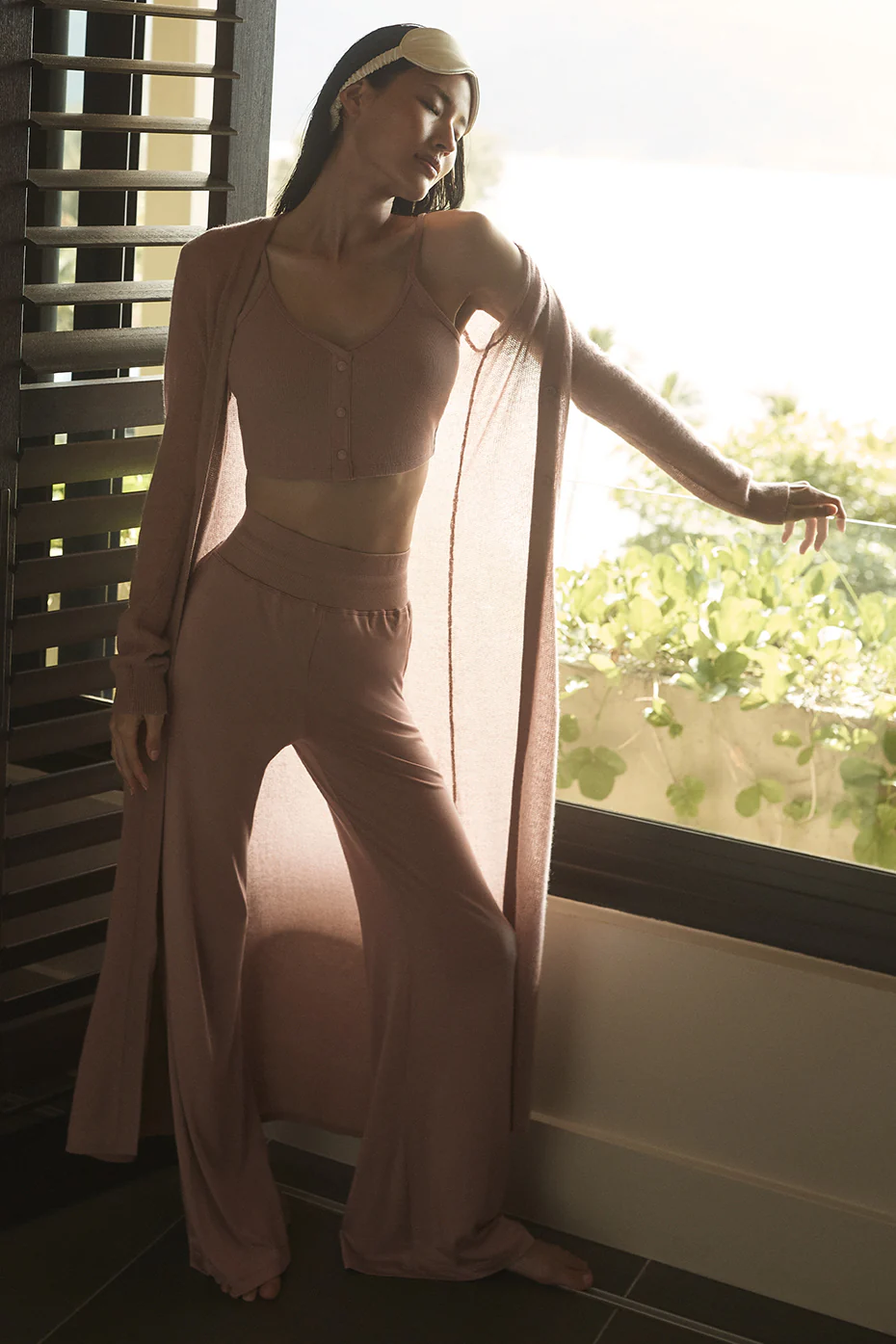 Barely-There Lounge Flare Pants