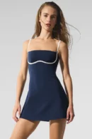 A-Line Active Dress with Built-In Shorts